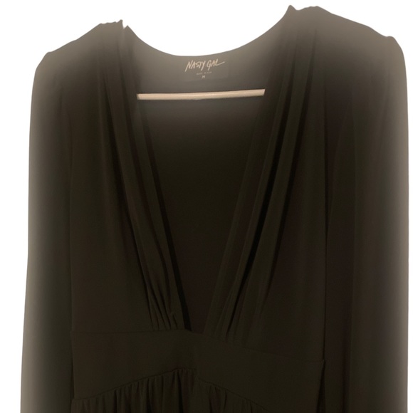 Nasty Gal high low gown BLACK - Picture 6 of 6